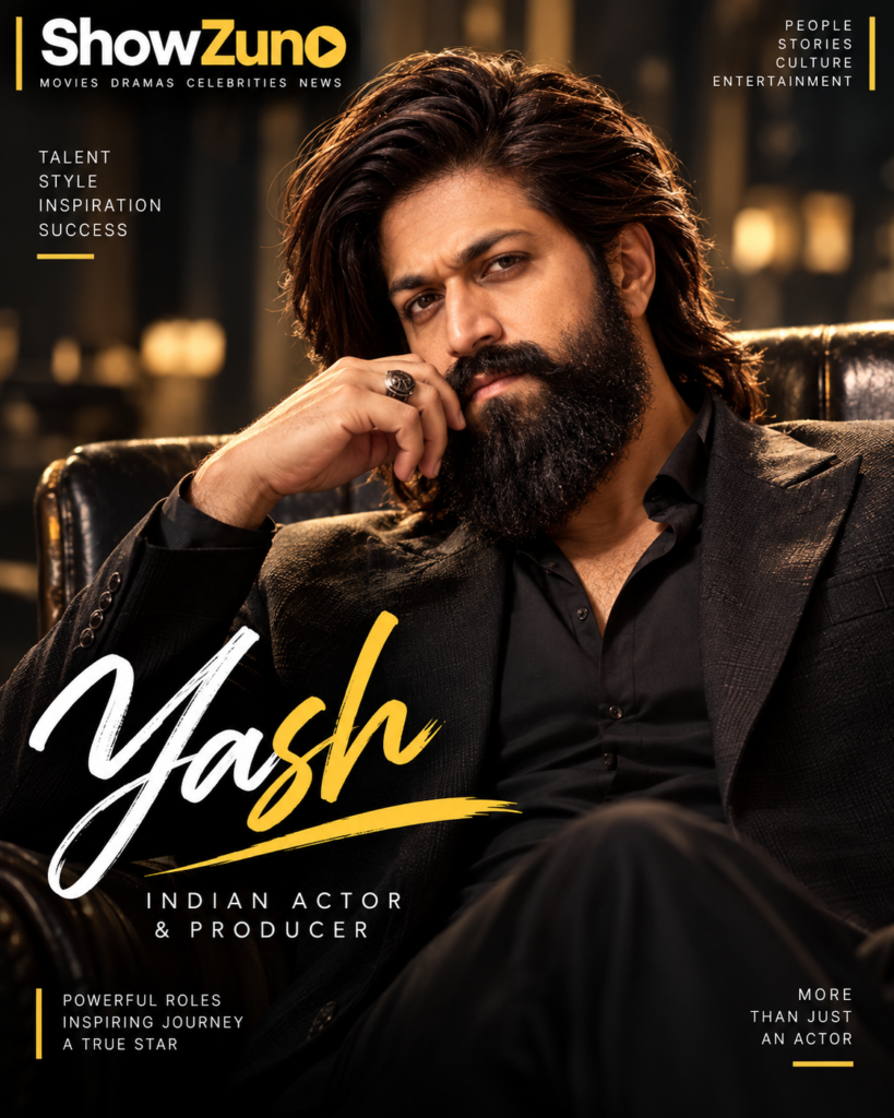 Yash Indian actor and producer featured on ShowZuno