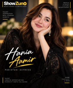 Hania Aamir celebrity profile artwork for ShowZuno