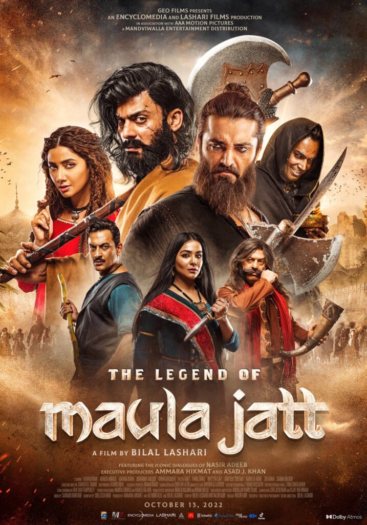 The Legend of Maula Jatt 2022 official movie poster
