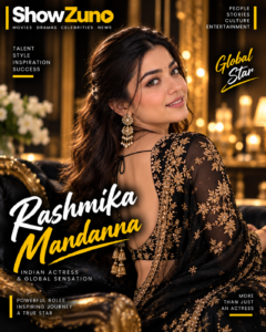 Rashmika Mandanna celebrity portrait for ShowZuno biography